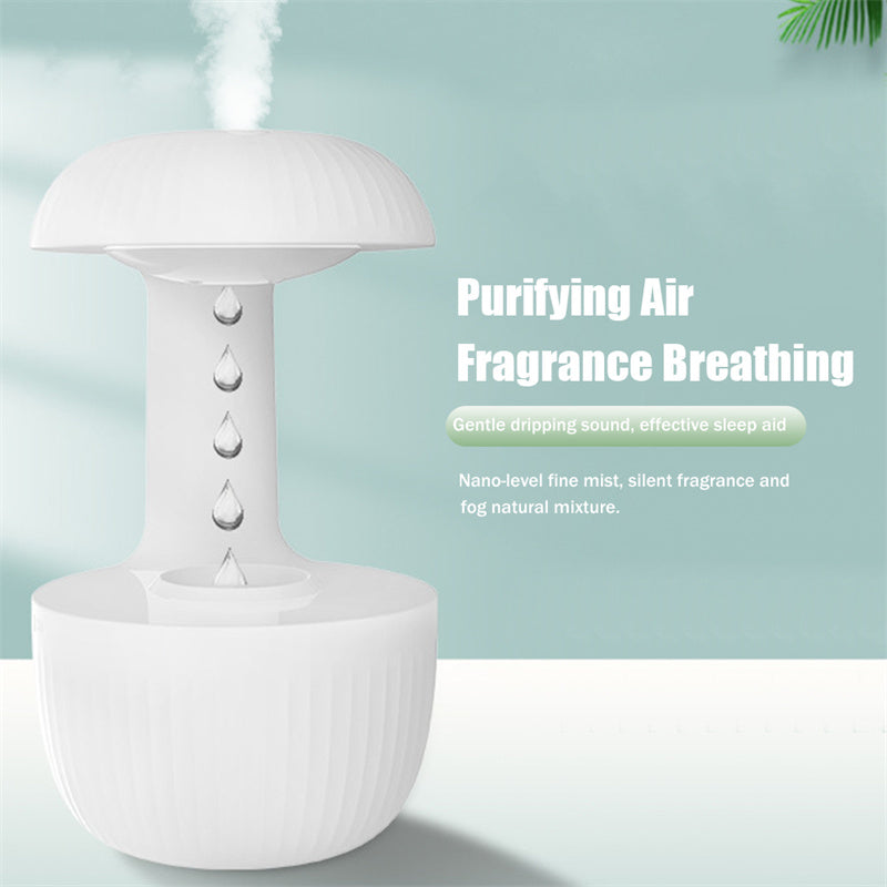 Anti-Gravity Water Drop Humidifier – Quiet Cool Mist
