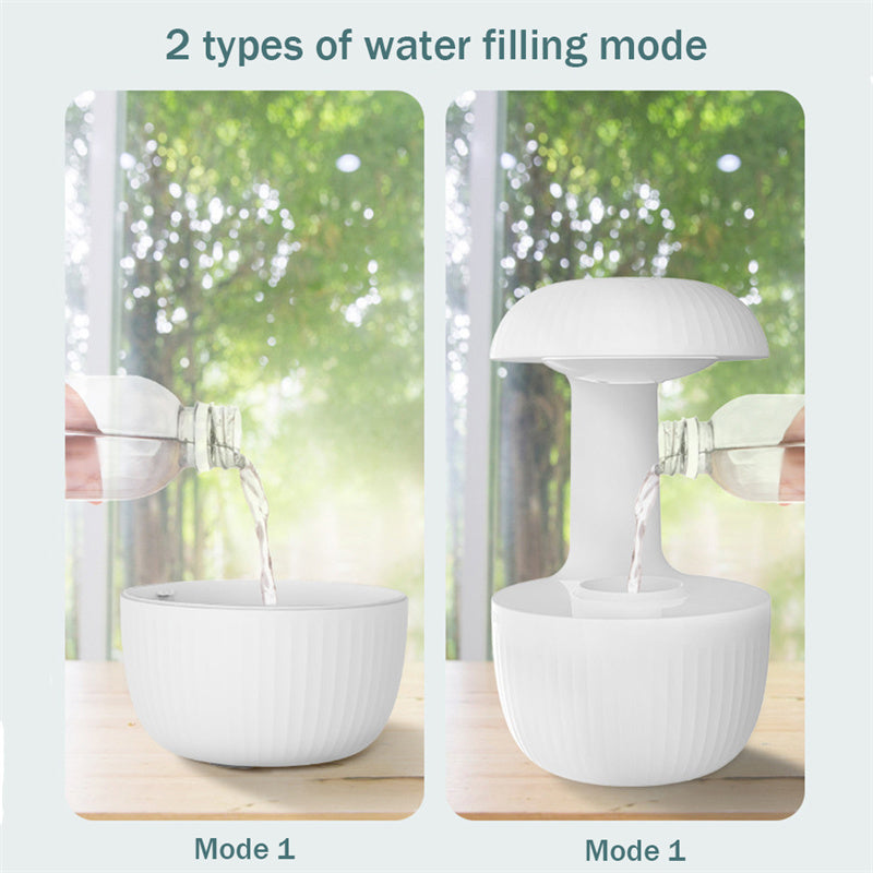Anti-Gravity Water Drop Humidifier – Quiet Cool Mist