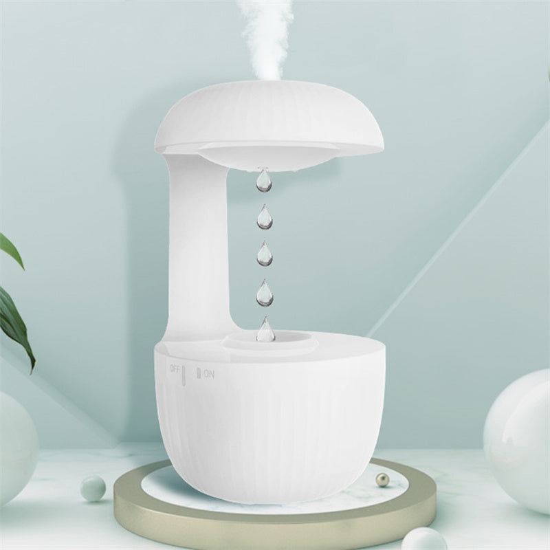 Anti-Gravity Water Drop Humidifier – Quiet Cool Mist